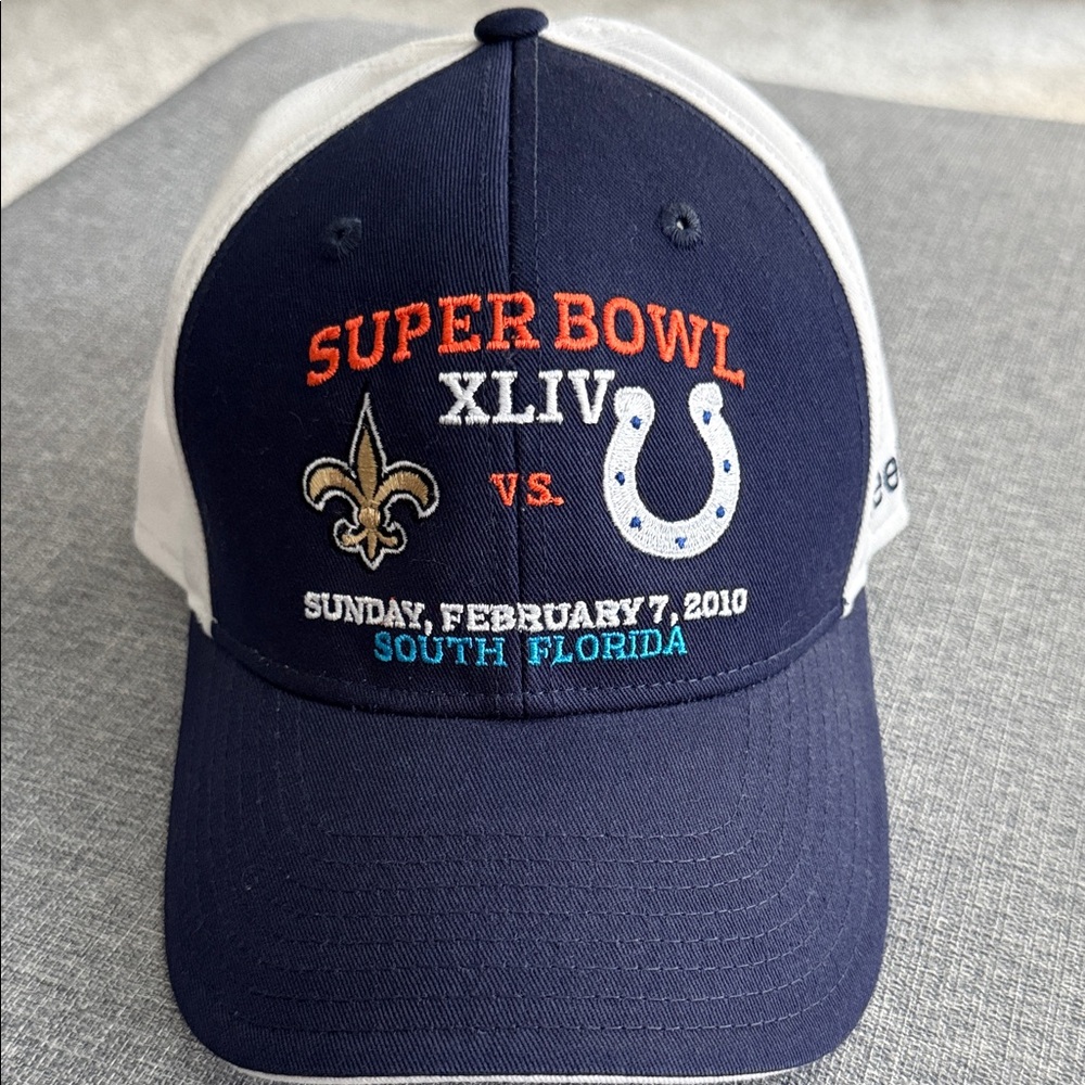 Reebok Navy and White Cap-NEW